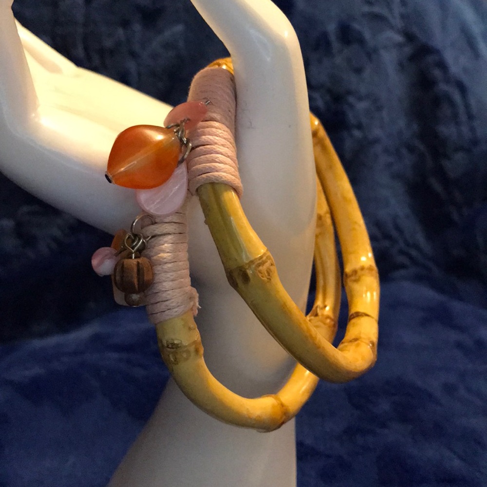 Beaded Bamboo Bracelets